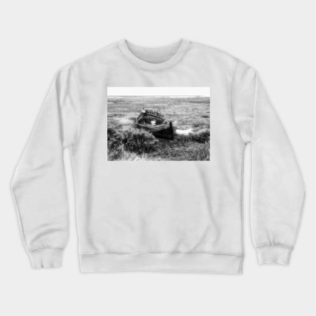 Old Wreck Crewneck Sweatshirt by Nigdaw